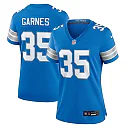 Zennovawear Women's Detroit Lions Chelen Garnes Blue Game Jersey
