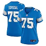 Zennovawear Women's Detroit Lions Colby Sorsdal Blue Team Game Jersey