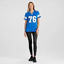 Zennovawear Women's Detroit Lions Connor Galvin Blue Team Game Jersey