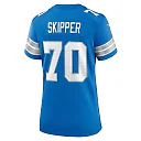 Zennovawear Women's Detroit Lions Dan Skipper Blue Team Game Jersey