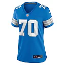 Zennovawear Women's Detroit Lions Dan Skipper Blue Team Game Jersey