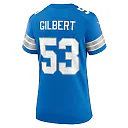 Zennovawear Women's Detroit Lions DaRon Gilbert Blue Game Jersey