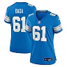Zennovawear Women's Detroit Lions David Bada Blue Team Game Jersey