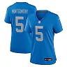 Zennovawear Women's Detroit Lions David Montgomery Blue Alternate Game Jersey