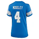 Zennovawear Women's Detroit Lions Emmanuel Moseley Blue Team Game Jersey