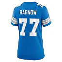 Zennovawear Women's Detroit Lions Frank Ragnow Blue Team Game Jersey