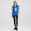 Zennovawear Women's Detroit Lions Hendon Hooker Blue Team Game Jersey