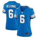 Zennovawear Women's Detroit Lions Ifeatu Melifonwu Blue Team Game Jersey
