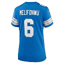 Zennovawear Women's Detroit Lions Ifeatu Melifonwu Blue Team Game Jersey