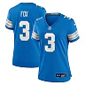 Zennovawear Women's Detroit Lions Jack Fox Blue Team Game Jersey