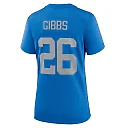 Zennovawear Women's Detroit Lions Jahmyr Gibbs Blue Alternate Game Jersey