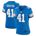 Zennovawear Women's Detroit Lions James Houston Blue Team Game Jersey