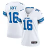 Zennovawear Women's Detroit Lions Jared Goff White Game Jersey