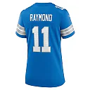 Zennovawear Women's Detroit Lions Kalif Raymond Blue Team Game Jersey