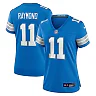 Zennovawear Women's Detroit Lions Kalif Raymond Blue Team Game Jersey
