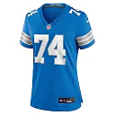 Zennovawear Women's Detroit Lions Kayode Awosika Blue Team Game Jersey