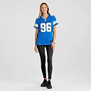 Zennovawear Women's Detroit Lions Kyle Peko Blue Game Jersey