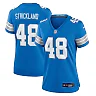 Zennovawear Women's Detroit Lions Loren Strickland Blue Game Jersey