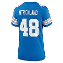 Zennovawear Women's Detroit Lions Loren Strickland Blue Game Jersey