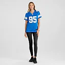 Zennovawear Women's Detroit Lions Mathieu Betts Blue Game Jersey