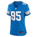 Zennovawear Women's Detroit Lions Mathieu Betts Blue Game Jersey