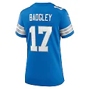 Zennovawear Women's Detroit Lions Michael Badgley Blue Team Game Jersey