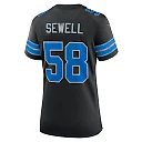 Zennovawear Women's Detroit Lions Penei Sewell Black 2nd Alternate Game Jersey