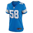 Zennovawear Women's Detroit Lions Penei Sewell Blue Game Jersey