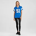 Zennovawear Women's Detroit Lions Steele Chambers Blue Game Jersey
