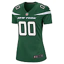 Zennovawear Women's Gotham Green New York Jets Custom Game Jersey