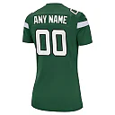 Zennovawear Women's Gotham Green New York Jets Custom Game Jersey