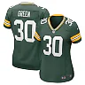 Zennovawear Women's Green Bay Packers Ahman Green Green Team Retired Player Game Jersey