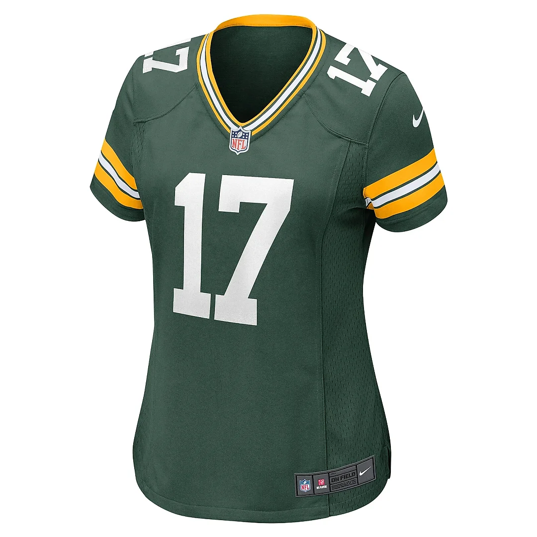 Zennovawear Women's Green Bay Packers Anders Carlson Green Game Jersey