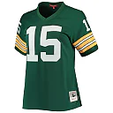 Zennovawear Women's Green Bay Packers Bart Starr Mitchell & Ness Green 1967 Legacy Player Jersey