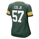 Zennovawear Women's Green Bay Packers Brenton Cox Jr. Green Game Jersey
