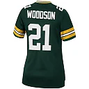 Zennovawear Women's Green Bay Packers Charles Woodson Mitchell & Ness Green 2010 Legacy Player Jersey