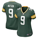 Zennovawear Women's Green Bay Packers Christian Watson Green Player Game Jersey