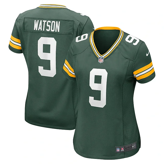 Zennovawear Women's Green Bay Packers Christian Watson Green Player Game Jersey