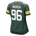 Zennovawear Women's Green Bay Packers Colby Wooden Green Game Jersey