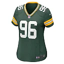 Zennovawear Women's Green Bay Packers Colby Wooden Green Game Jersey