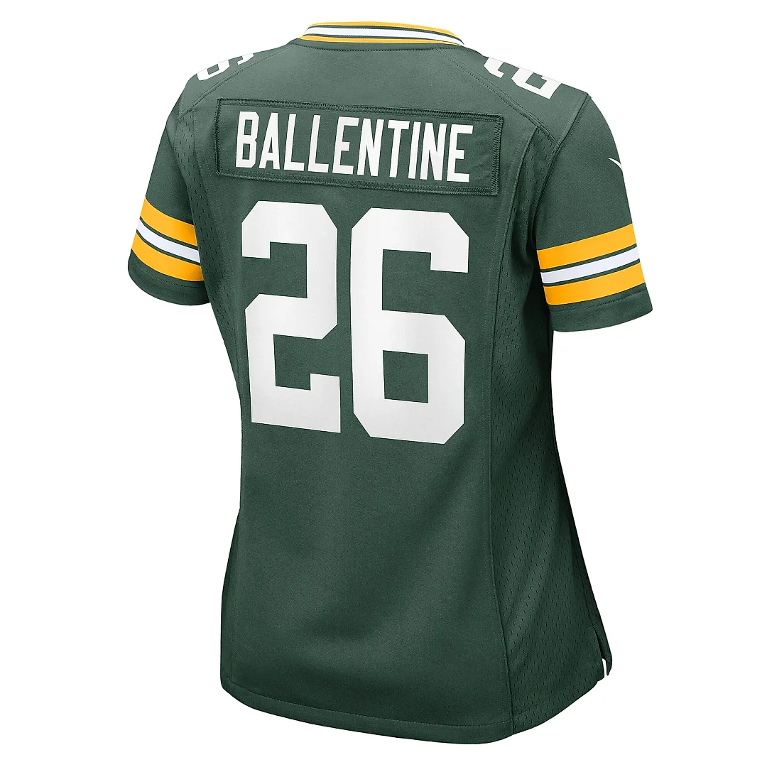 Zennovawear Women's Green Bay Packers Corey Ballentine Green Game Jersey