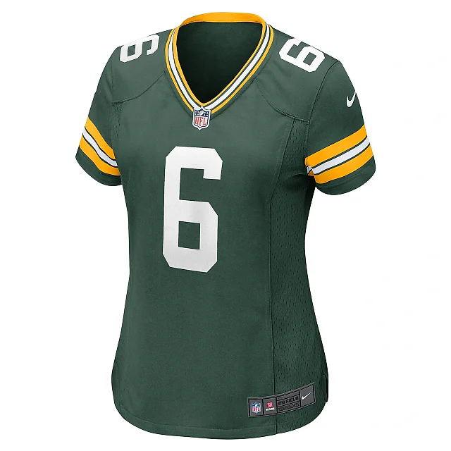 Zennovawear Women's Green Bay Packers Dallin Leavitt Green Game Player Jersey