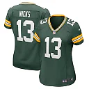 Zennovawear Women's Green Bay Packers Dontayvion Wicks Green Game Jersey
