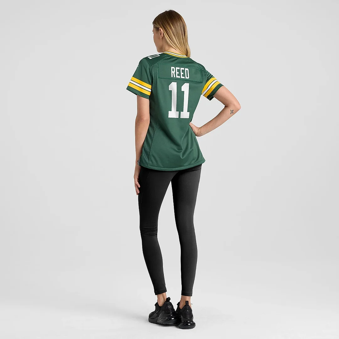 Zennovawear Women's Green Bay Packers Jayden Reed Green Game Jersey