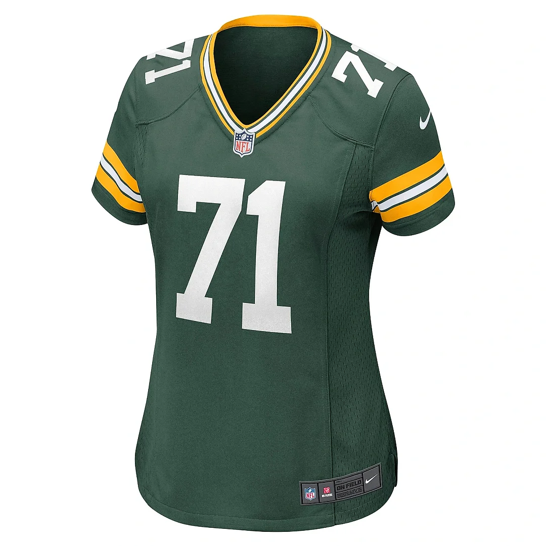 Zennovawear Women's Green Bay Packers Josh Myers Green Game Jersey
