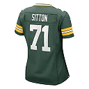 Zennovawear Women's Green Bay Packers Josh Sitton Green Retired Game Jersey