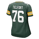 Zennovawear Women's Green Bay Packers Kadeem Telfort Green Game Jersey