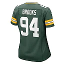 Zennovawear Women's Green Bay Packers Karl Brooks Green Game Jersey