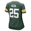 Zennovawear Women's Green Bay Packers Keisean Nixon Green Player Game Jersey