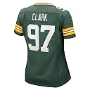 Zennovawear Women's Green Bay Packers Kenny Clark Green Game Jersey